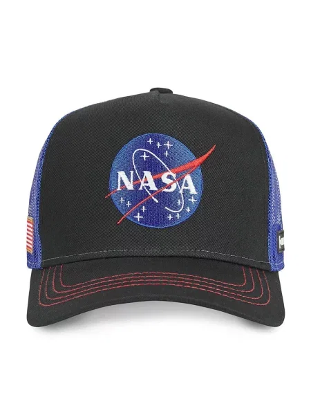 Kapa s šiltom Capslab X Nasa modra