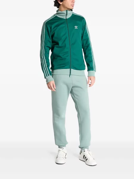 Hanorac Adidas cu autograf alergare evazat verde