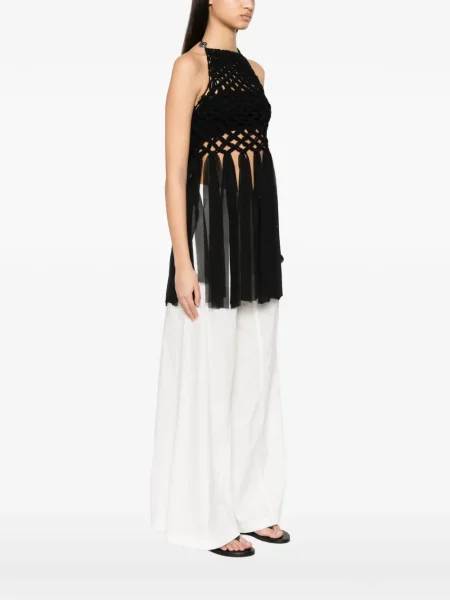 Top Pinko tricotate negru