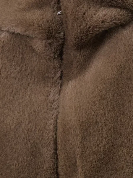 Шуба Emporio Armani коричнева
