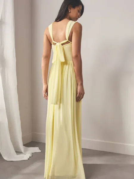 Next Rochie de seară galben