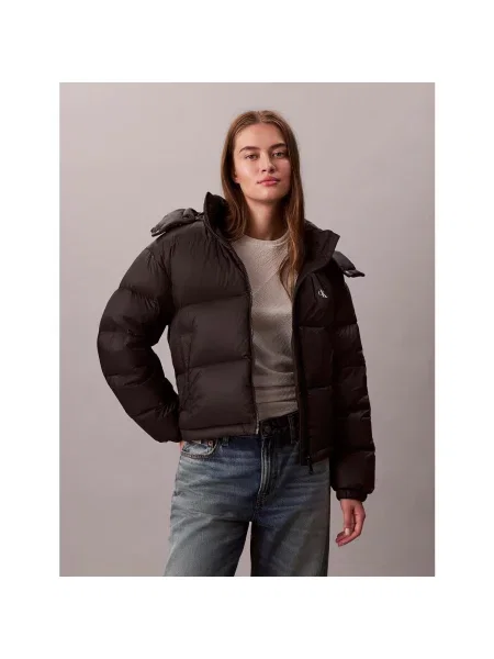 Geacă de blugi Calvin Klein negru
