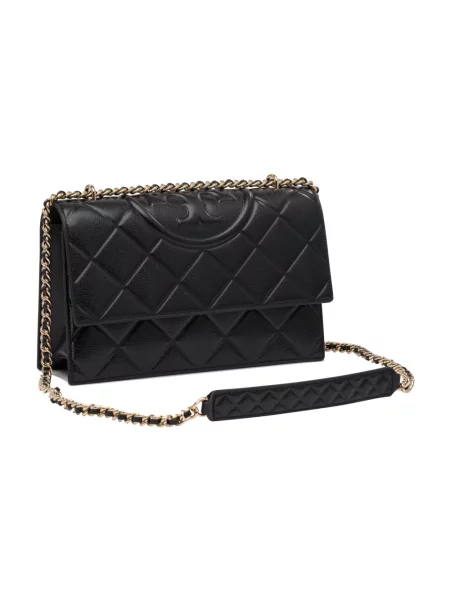 Torebka Tory Burch skórzana czarna