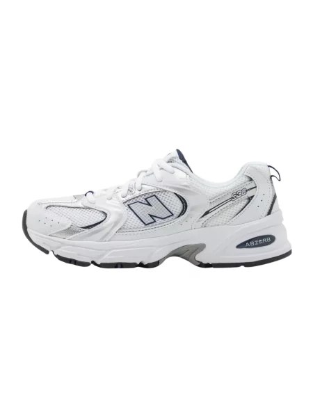 Sneakersy New Balance 530 na siłownię skórzane białe