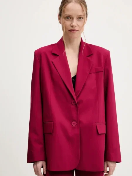 Answear Lab sacou un singur rand de neted roz