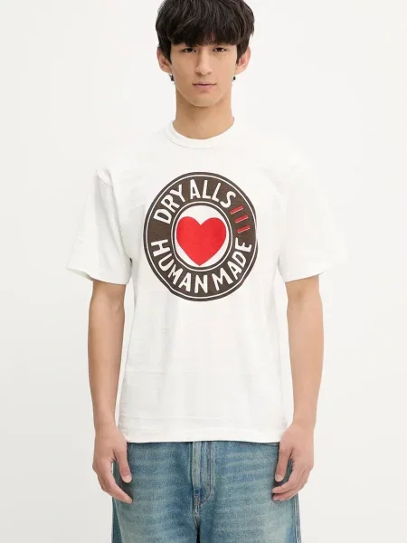 Human Made t-shirt biały