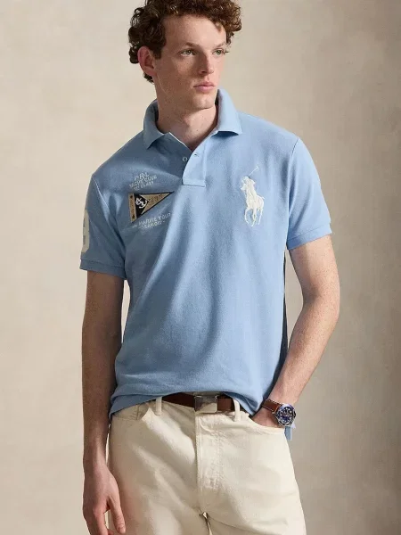 Tricou polo Polo Ralph Lauren albastru
