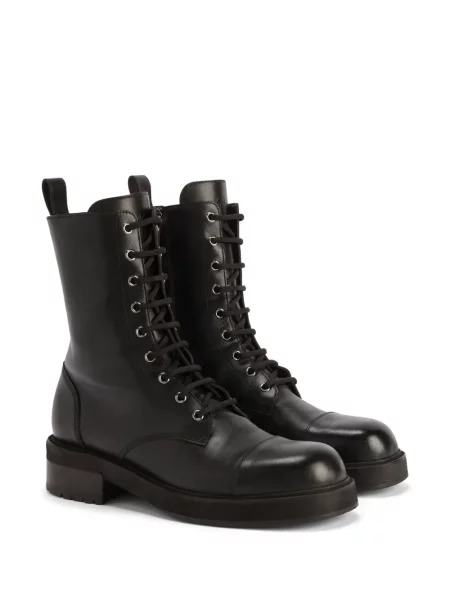 Cizme scurte Giuseppe Zanotti din piele negru