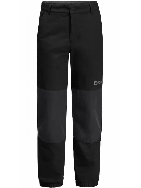 Детские брюки Jack Wolfskin черные