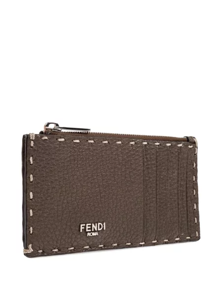 Portofel Fendi din piele maro