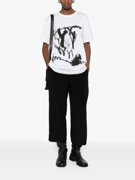 Tricou Y's cu imagine alb