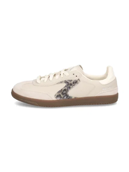 Puntíkaté tenisky Skechers béžové