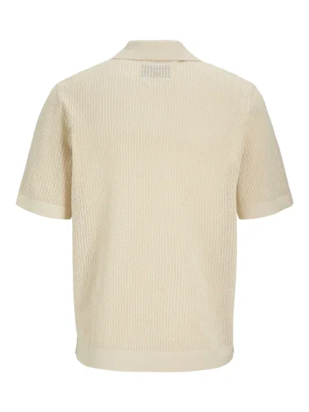 JACK & JONES Tricou JPRBLUOLIVER deschis bej