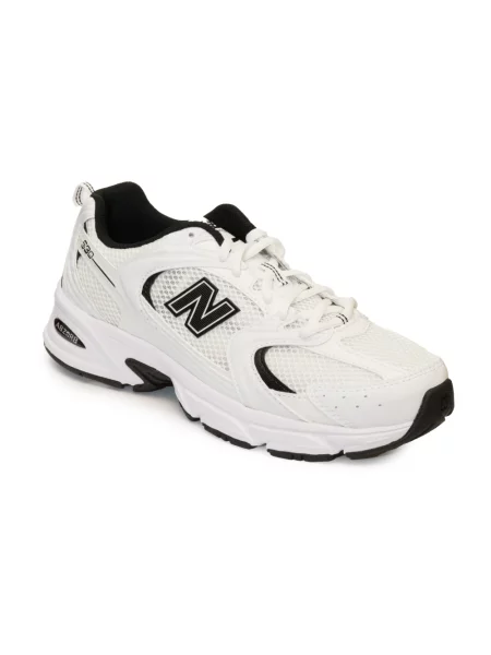 Sneakersy New Balance 530 na siłownię skórzane białe