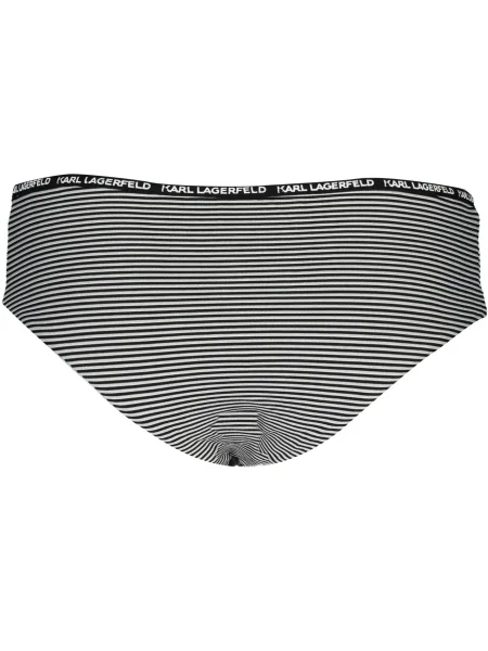 Plavky Karl Lagerfeld Beachwear čierna