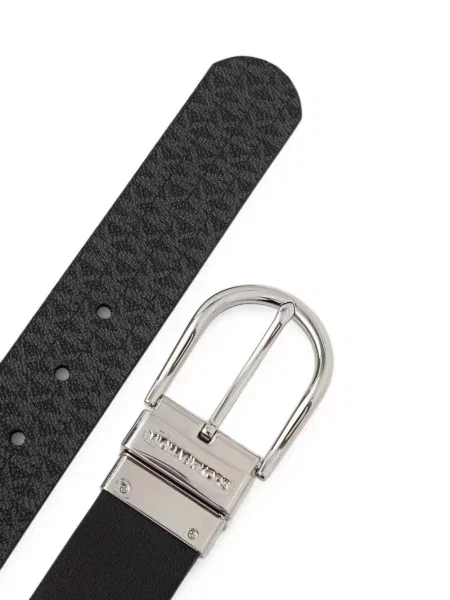 Reversibil bikini Michael Michael Kors cu broderie din piele de căprioară portocaliu