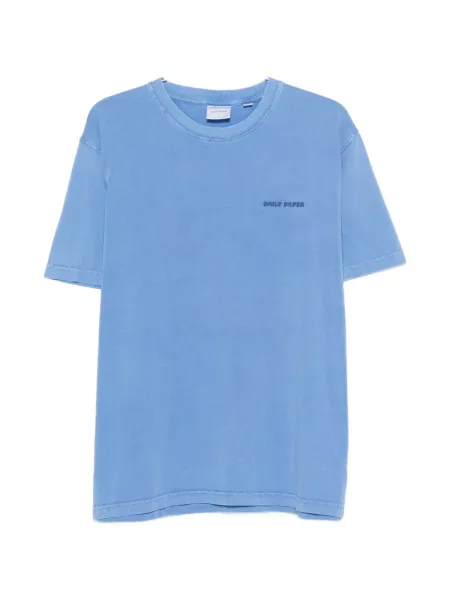 Tricou Daily Paper cu autograf albastru