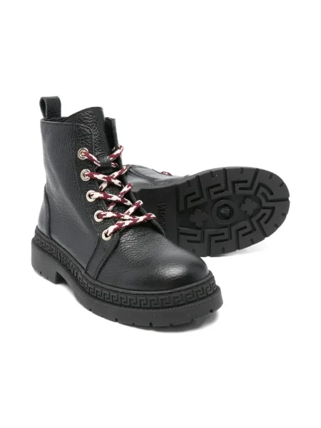 Botki dziecięce Versace czarne