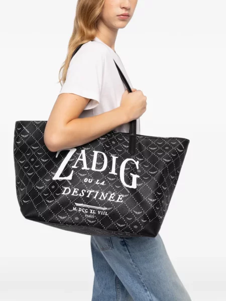 Geantă shopper Zadig&voltaire negru