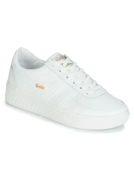 Pantofi Gola din piele alb