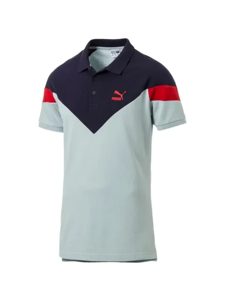 Tricou polo Puma gri