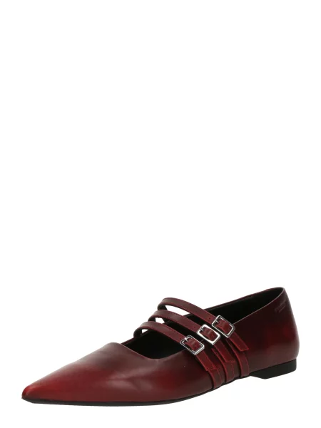 Kožené balerínky Vagabond Shoemakers HERMINE červená