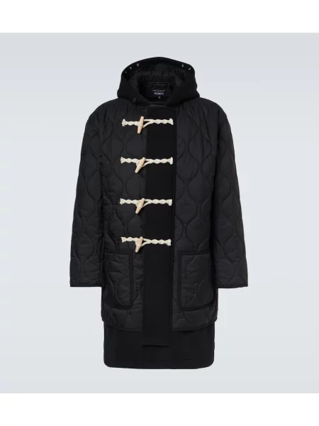 Palton Comme Des Garçons Homme de lână negru