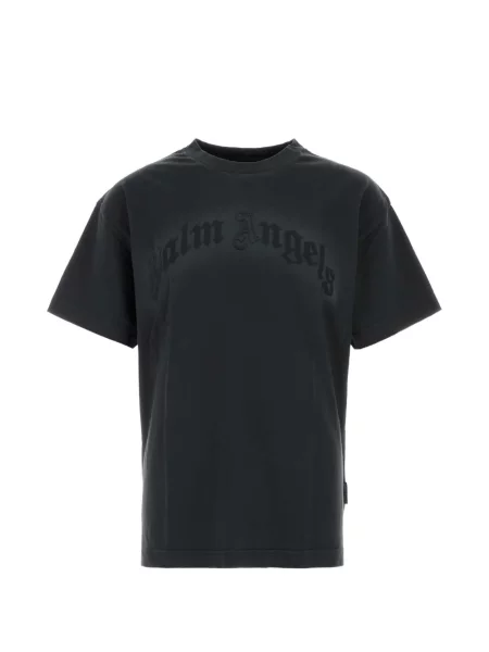 Tricou Palm Angels cu imagine negru