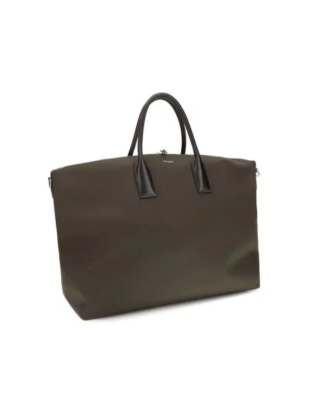 Torba Saint Laurent skórzana brązowa