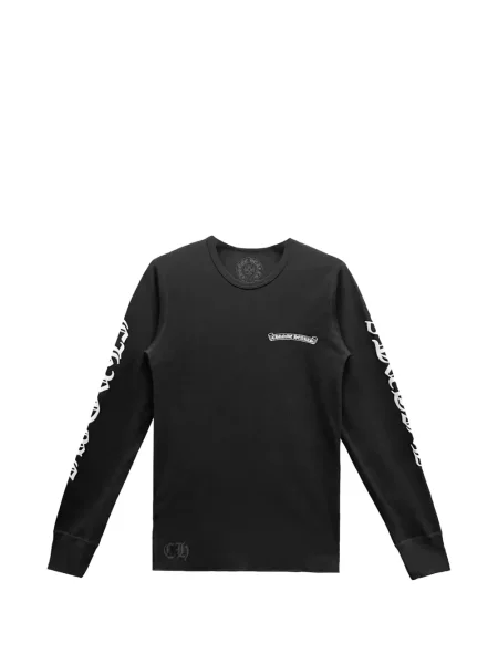 Tricou Chrome Hearts cu motiv cu inimi negru