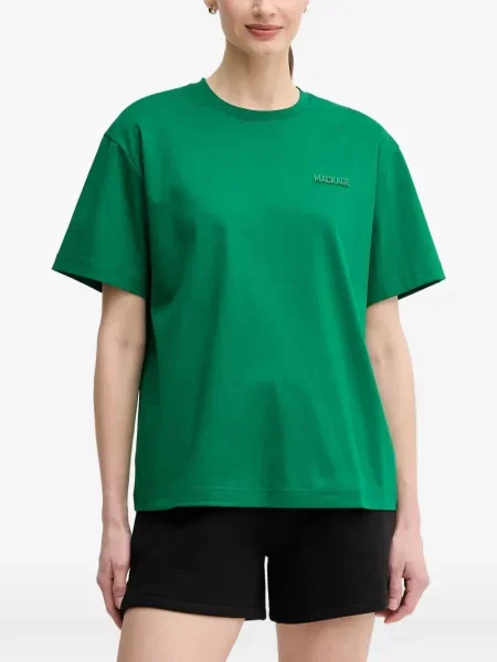Tricou Mackage cu decolteu rotund verde