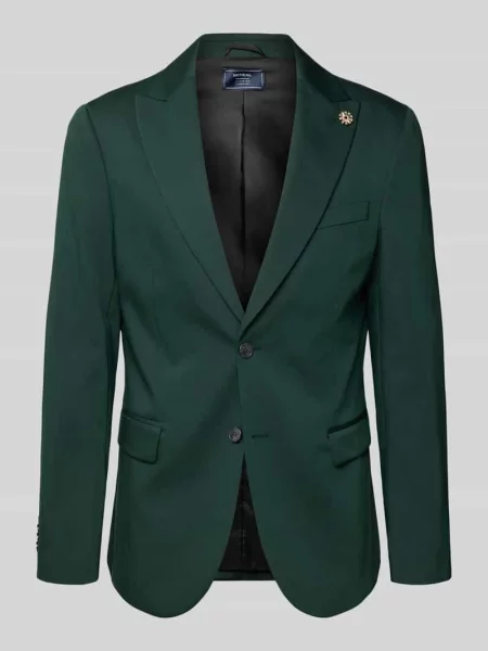 Marynarka o kroju regular fit z satyny Mcneal