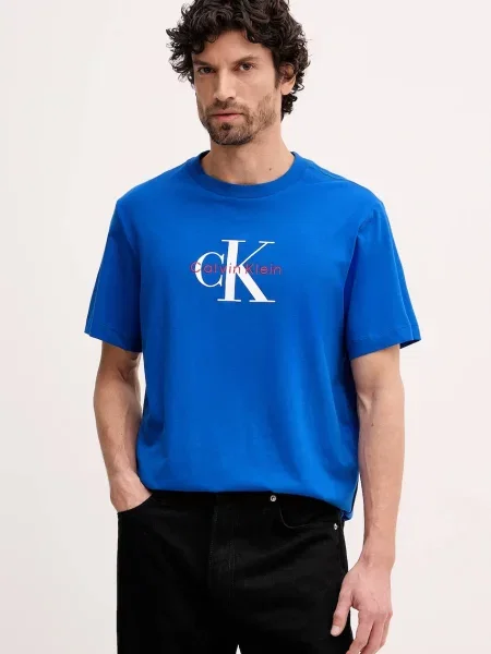 Calvin Klein Jeans tričko modré