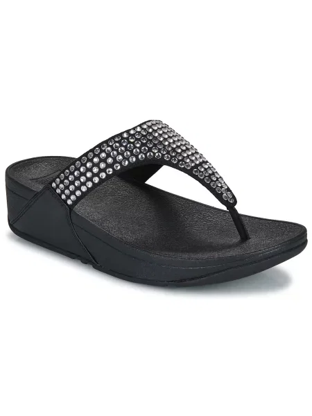 Natikače Fitflop s kristalima crna