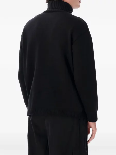 Pulover Stone Island cu strasuri negru