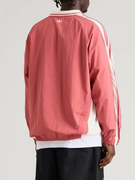 Bluza nierozpinana Adidas czerwona
