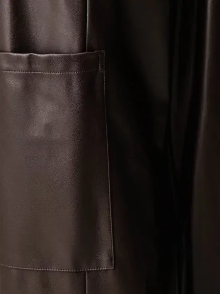 Кожаные брюки Armani Exchange