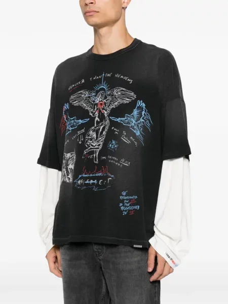 Tricou Represent cu imagine negru