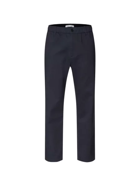 Pantaloni Samsøe Samsøe albastru