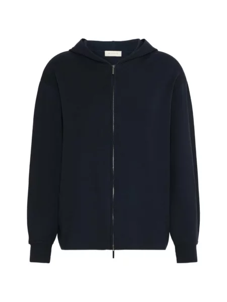 Hanorac cu glugă Max Mara albastru