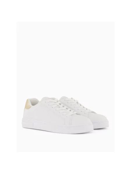 Sneakersy Armani Exchange białe
