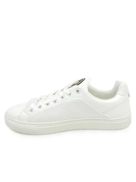 Satynowe sneakersy Colmar białe