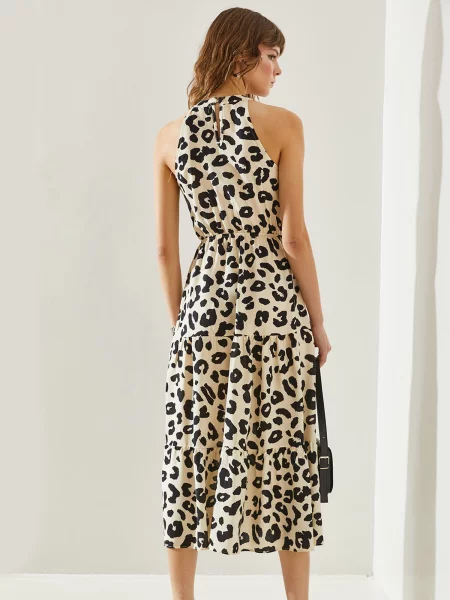 Bianco Lucci Rochie ecru negru