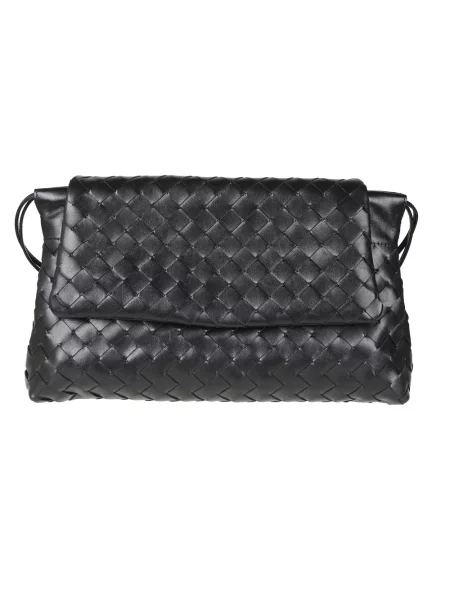 Torebka Bottega Veneta skórzana czarna