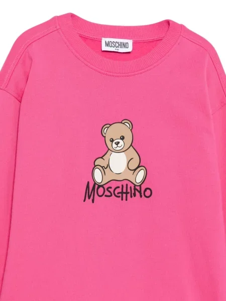 Sukienka dziecięca Moschino różowa