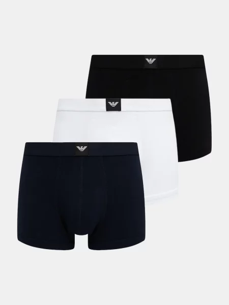 Emporio Armani Underwear boxerky pánske s elastanom čierna
