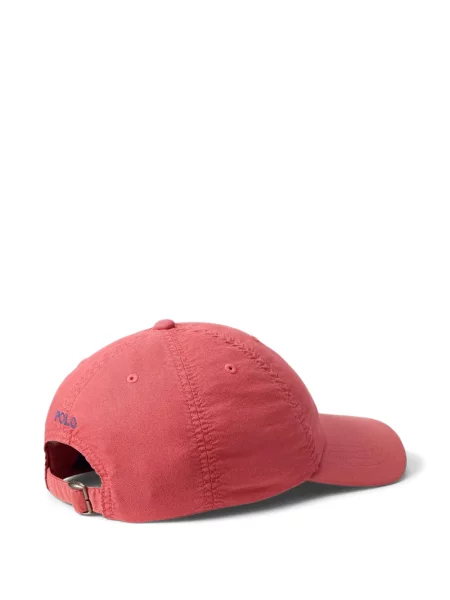Czapka z daszkiem dziecięca Polo Ralph Lauren różowa