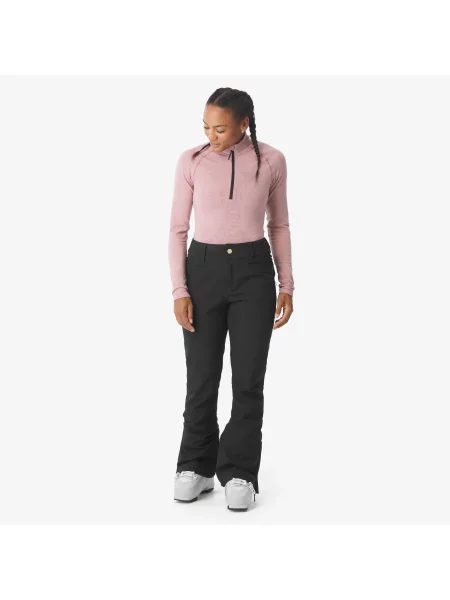 Spodnie narciarskie i snowboardowe Roxy softshell slim czarne