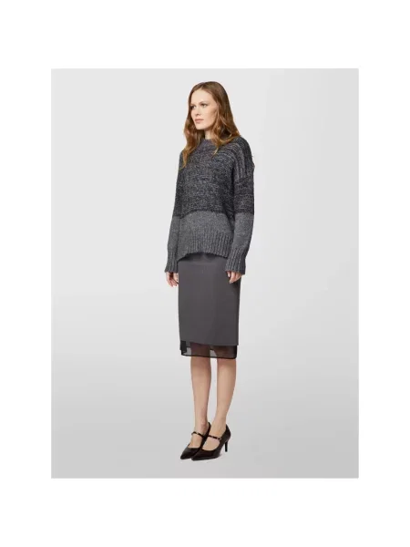 Sweter Alpha Studio szary