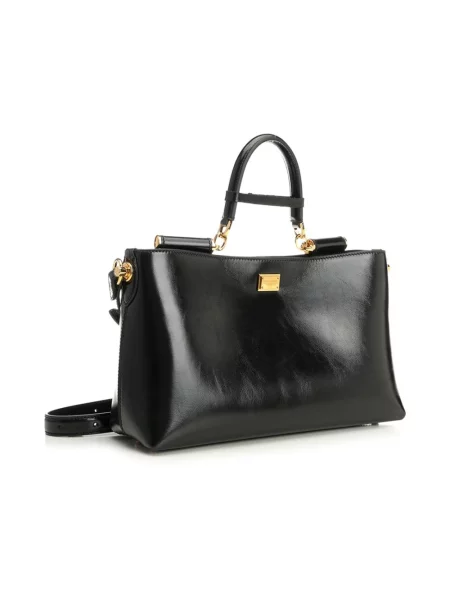 Torebka Dolce And Gabbana skórzana czarna